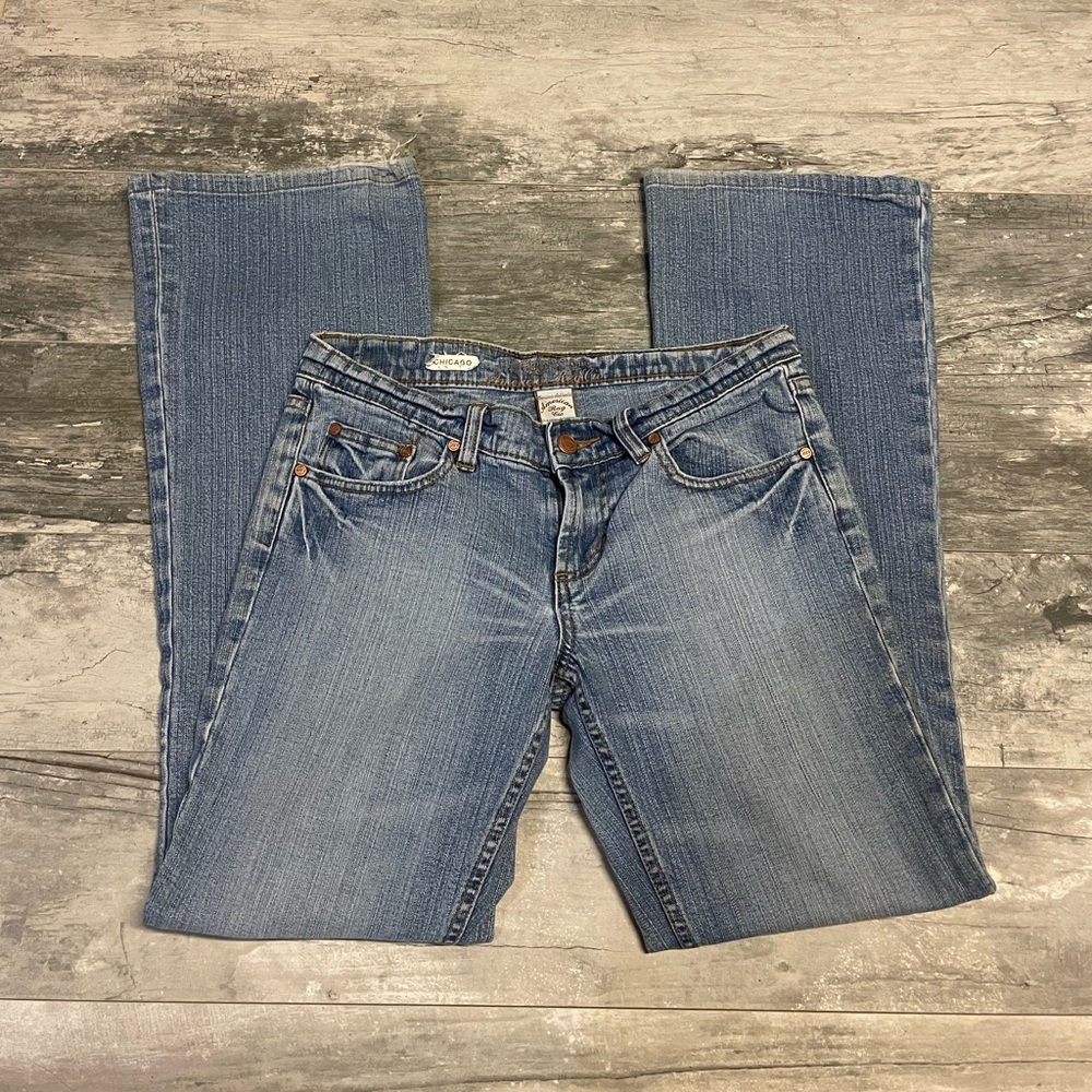 Vintage Y2K American Rag Low Rise Light Wash Jeans